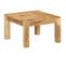 Table Basse, Table De Salon 55x55x35 Cm Bois De Manguier Massif