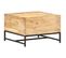 Table Basse, Table De Salon 67x67x45 Cm Bois De Manguier Massif