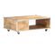 Table Basse, Table De Salon 89x59x33 Cm Bois Massif De Manguier Brut