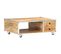 Table Basse, Table De Salon 89x59x33 Cm Bois Massif De Manguier Brut