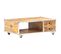 Table Basse, Table De Salon 89x59x33 Cm Bois Massif De Manguier Brut