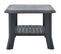 Table Basse, Table De Salon Anthracite 90x60x46 Cm Plastique