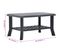 Table Basse, Table De Salon Anthracite 90x60x46 Cm Plastique