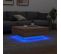 Table Basse, Table De Salon Avec Lumières LED Chêne Sonoma 80x80x31 Cm