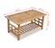 Table Basse, Table De Salon Bambou 90x50x45 Cm