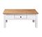 Table Basse, Table De Salon Blanc 100x60x45 Cm Pin Massif Assortiment Panama