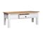 Table Basse, Table De Salon Blanc 100x60x45 Cm Pin Massif Assortiment Panama