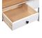 Table Basse, Table De Salon Blanc 100x60x45 Cm Pin Massif Assortiment Panama