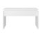 Table Basse, Table De Salon Blanc 68x50x38 Cm Bois D'ingénierie