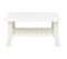 Table Basse, Table De Salon Blanc 90x60x46 Cm Plastique