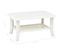 Table Basse, Table De Salon Blanc 90x60x46 Cm Plastique