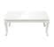 Table Basse, Table De Salon Blanc Brillant 100x50x42 Cm Bois D'ingénierie