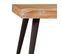 Table Basse, Table De Salon Bois De Manguier Massif 90x55x36 Cm