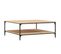 Table Basse, Table De Salon Chêne Sonoma 100x100x40 Cm Bois D'ingénierie