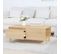 Table Basse, Table De Salon Chêne Sonoma 90x50x36,5 Cm Bois D'ingénierie