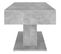 Table Basse, Table De Salon Gris Béton 96x50x45 Cm Bois D'ingénierie