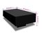 Table Basse, Table De Salon Haute Brillance Noir 85x55x31 Cm Mdf