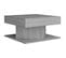 Table Basse, Table De Salon Sonoma Gris 57x57x30 Cm Bois D'ingénierie