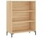 Bibliothèque, Étagère, Meuble De Rangement Chêne Sonoma 69,5x32,5x90 Cm Bois D'ingénierie