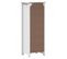 Armoire De Salle De Bain - Armoire De Toilette - Meuble De Rangement Blanc 40x34x110 Cm Pin Massif