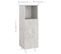 Armoire De Salle De Bain - Armoire De Toilette Gris Béton 30x30x95 Cm Bois Ingénierie