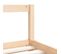 Lit Enfant - Lit Simple - Cadre De Lit 80x160 Cm Bois De Pin Massif