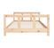 Lit Enfant - Lit Simple - Cadre De Lit 90x190 Cm Bois De Pin Massif