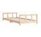 Lit Enfant - Lit Simple - Cadre De Lit 90x190 Cm Bois De Pin Massif