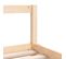 Lit Enfant - Lit Simple - Cadre De Lit 90x190 Cm Bois De Pin Massif