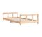 Lit Enfant - Lit Simple - Cadre De Lit 90x190 Cm Bois De Pin Massif