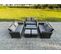 6pc Salon De Jardin En Rotin Ave 2 Petit Tabouret Canapé Deux Places Gris Foncé