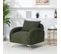 Fauteuil Teddy Moderne Et Élégant, Vert