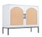 Buffet En Rotin 2 Portes - 100 x 39 x 80 cm