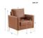 Fauteuil Moderne En Cuir Pu, Fauteuil Chesterfield