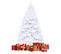 Arbre De Noël Arbre De Noël Support Sélection Flocage Blanc 120cm