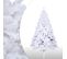 Arbre De Noël Arbre De Noël Support Sélection Flocage Blanc 120cm