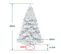 Arbre De Noël Arbre De Noël Support Sélection Flocage Blanc 180cm