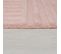 Tapis De Salon Sunrise En Laine - Rose - 160x230 Cm