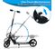 Trottinette Pour Enfants Trottinette De Ville Scooter Pliable Réglable En Hauteur Noir Bleu