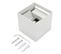 Applique Murale LED Ip65 Angle Réglable Intérieur Lampe De Couloir Applique Extérieure 12w Blanc Fro