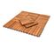 Dalles Terrasse Caillebotis Lot De 55 PCs 5 M² Emboîtables Carreaux Bois