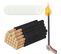 Torche Jardin Torches 42cm Cœur De Flamme Torches De Cire Pour Enfants 45 Min 150x