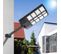 Lampadaire Solaire 400led Réverbère Solaire 400w Détecteur De Mouvement Lampe De Jardin Étanche Pour