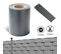 2x35m Écran D'intimité De Jardin Pvc Brise Vue Brise Vent Canisse Et Brande,anthracite