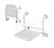 Siège De Douche Rabattable Montage Mural 304 Inox Abs Tabouret De Douche Tabouret De Bain