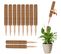 Tuteur Coco 10pcs Pour Plante  Bâton De Coco Extensible Plante Support Plantes Grimpantes 40cm