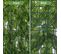 Clôture Pare-vue Feuillage 300cmx100cm Habillage Mur Brise-vue Bâche Grillage,feuilles De Pastèque