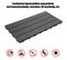 Lot De 36 Dalle De Terrasse En Composite Bois-plastique. 6 M². 60x30 Cm Anthracite