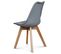 Chaise Design Scandinave - Grise