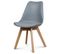 Chaise Design Scandinave - Grise